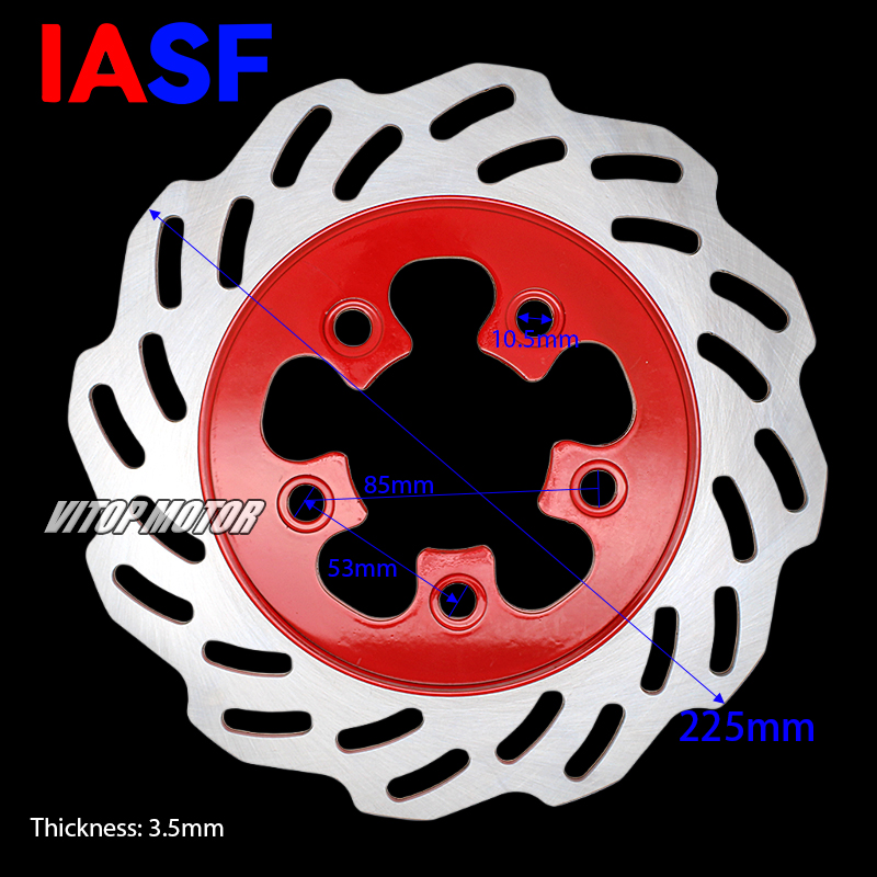 Se adapta a SYM Symphony 50-12 - Brake Rotor reseña y precio