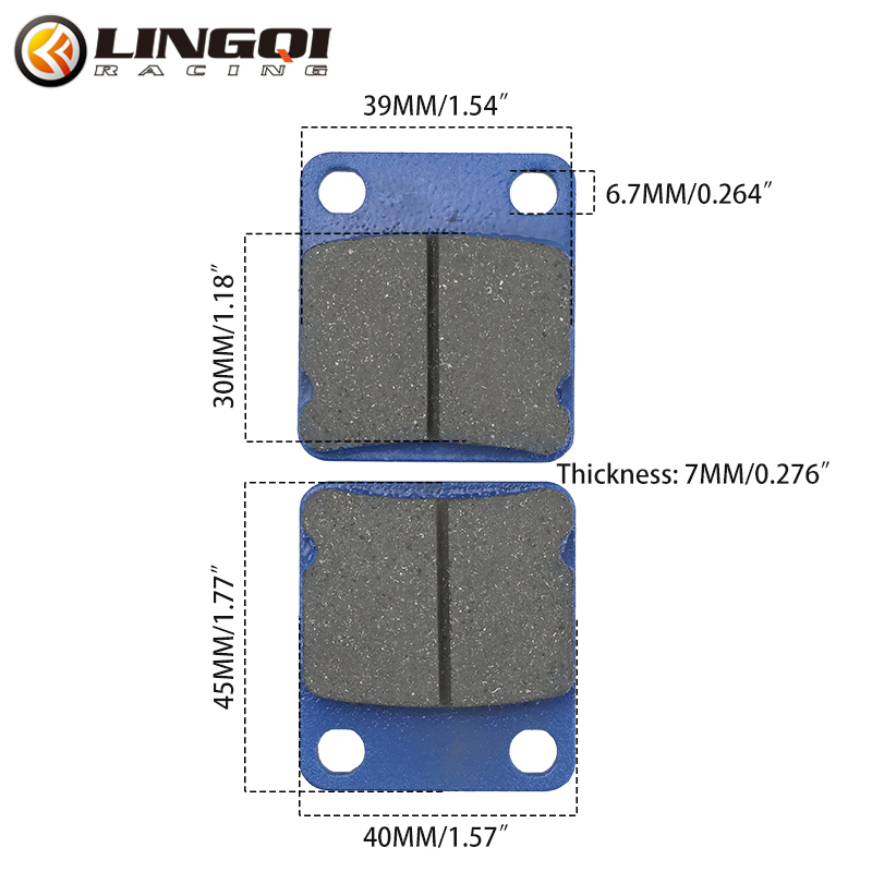 LINGQI pastilla de freno de di - Brake Pads Bike reseña y precio